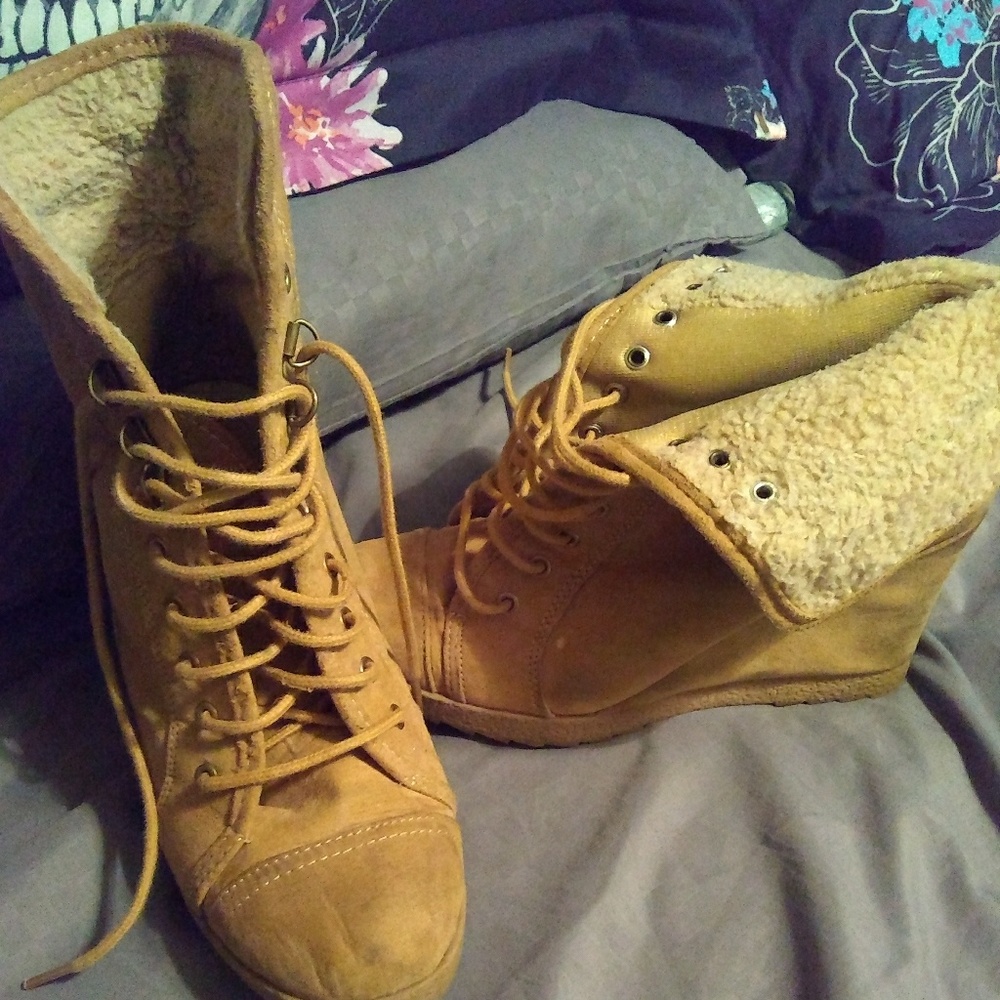 Wedge Boots